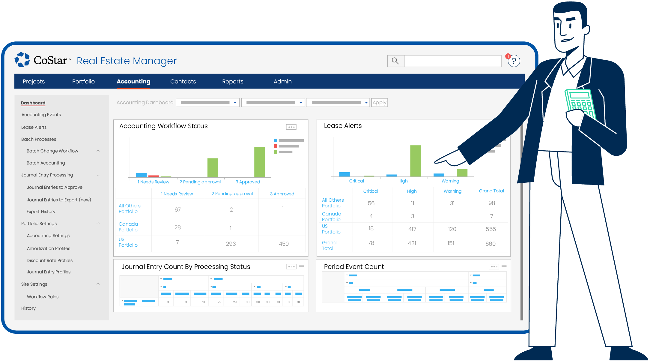Lease Accounting Software from CoStar Real Estate Manager