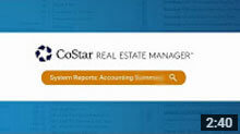 Lease Accounting Software Demo: System Reports – Accounting Forecast